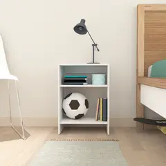 STANFORD - Velador Básico Blanco