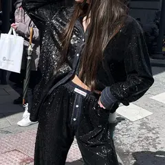 HAND OVER - Blusa Lentejuelas Césars Mujer