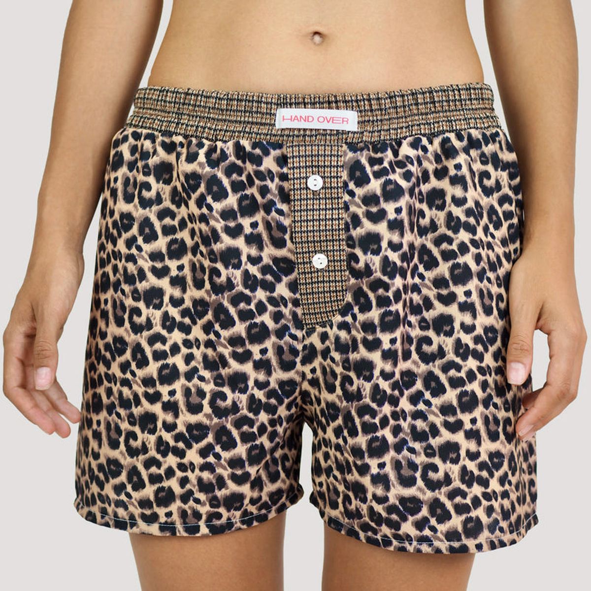 HAND OVER - Short Animal Print Nicolas Mujer Hand Over