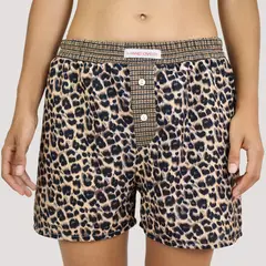 HAND OVER - Short Animal Print Nicolas Mujer