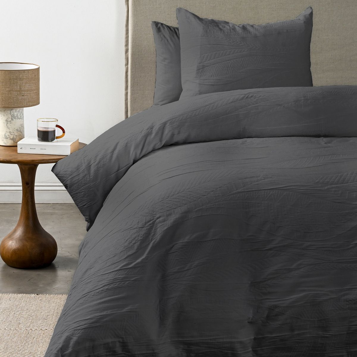 CANNON - Funda Plumón 2 Plazas Weaves Gray Cannon