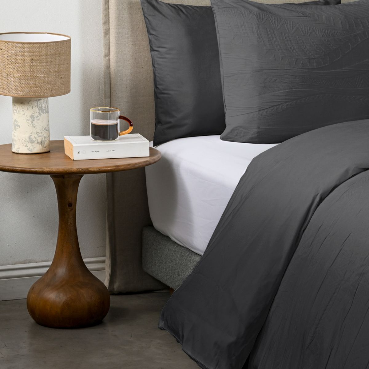 CANNON - Funda Plumón 2 Plazas Weaves Gray Cannon