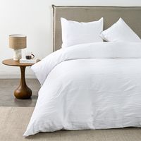 Funda Plumón King Weaves White