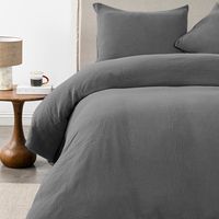 Funda Plumón Super King Gauze Gray