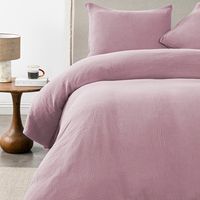 Funda Plumón 2 Plazas Gauze Rose