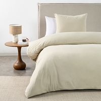 Funda Plumón 1.5 Plazas Liso Crudo