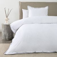 Funda Plumón 1.5 Plazas 200 Hilos Bord Black