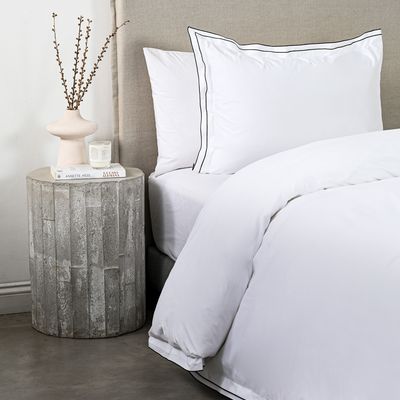 Imagen 2 del producto Funda Plumón 1.5 Plazas 200 Hilos Bord Black