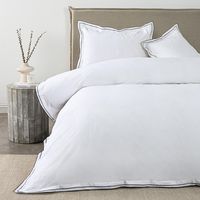 Funda Plumón Súper King 200 Hilos Bord Black