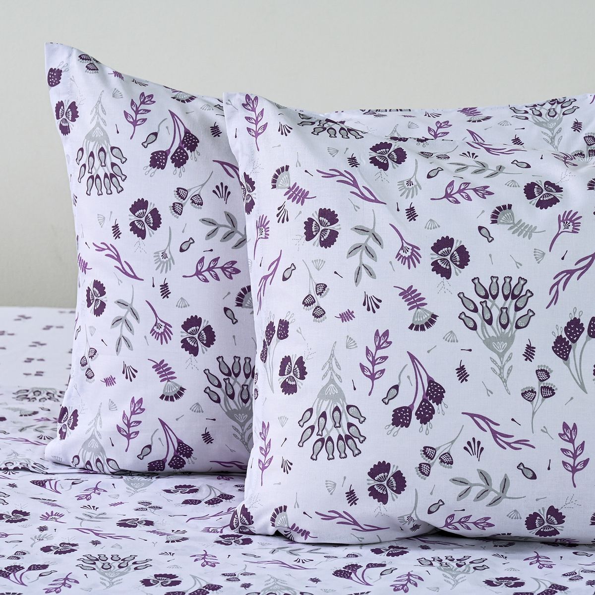 CANNON - Juego De Sábanas King 144 Hilos Adel Lila Cannon