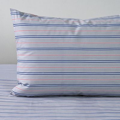 Imagen 2 del producto Juego De Sábanas 1.5 Plazas 144 Hilos Marino Rojo