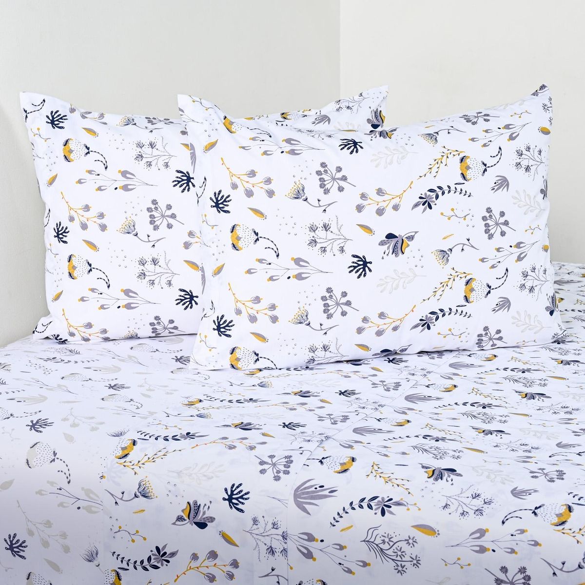 CANNON - Juego De Sábanas 200 Hilos Bloomy Cannon