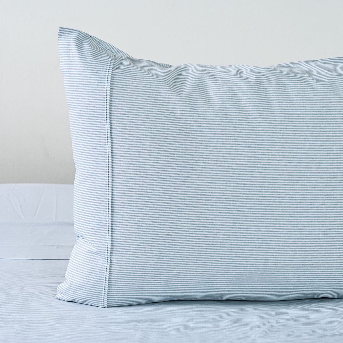 CANNON - Juego De Sábanas 1.5 Plazas 144 Hilos Stripe Sage Cannon