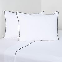 Juego De Sábanas 2 Plazas 200 Hilos Bord Gardenia