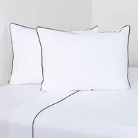 Juego De Sábanas King 200 Hilos Bord Gardenia