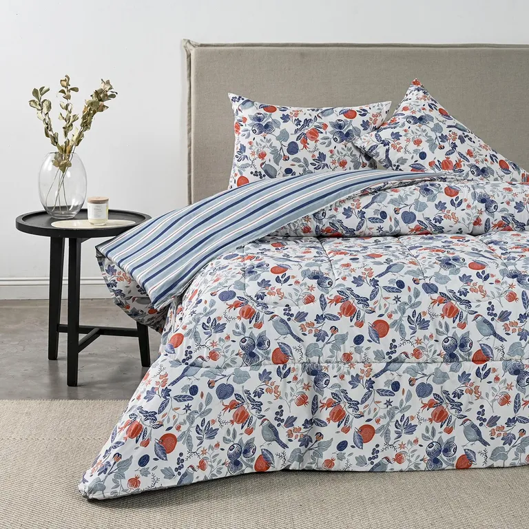 CANNON Plumón Estampado Reversible Citrus American Family