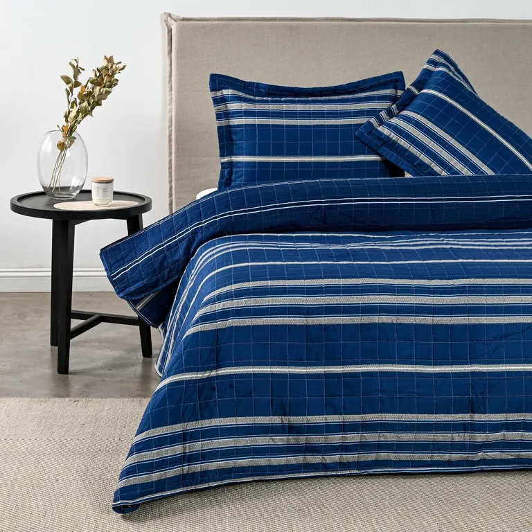 Cubrecama Quilt Marino