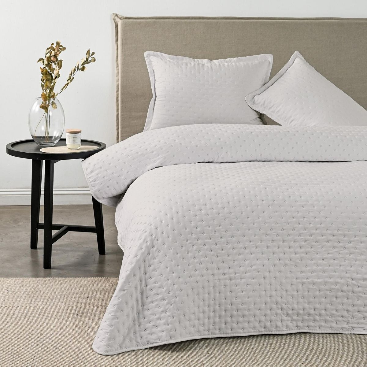 CANNON - Quilt Super King Dots Heatpress Beige Cannon