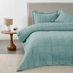 CANNON - Cubrecama Liso Block