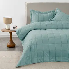 CANNON - Cubrecama Liso Block