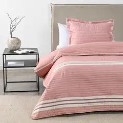 CANNON - Quilt 1.5 Plazas Block Pink