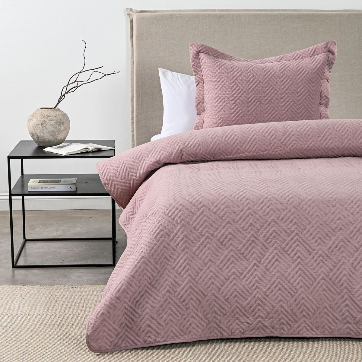 CANNON - Quilt 1.5 Plazas Tulum Pink Cannon