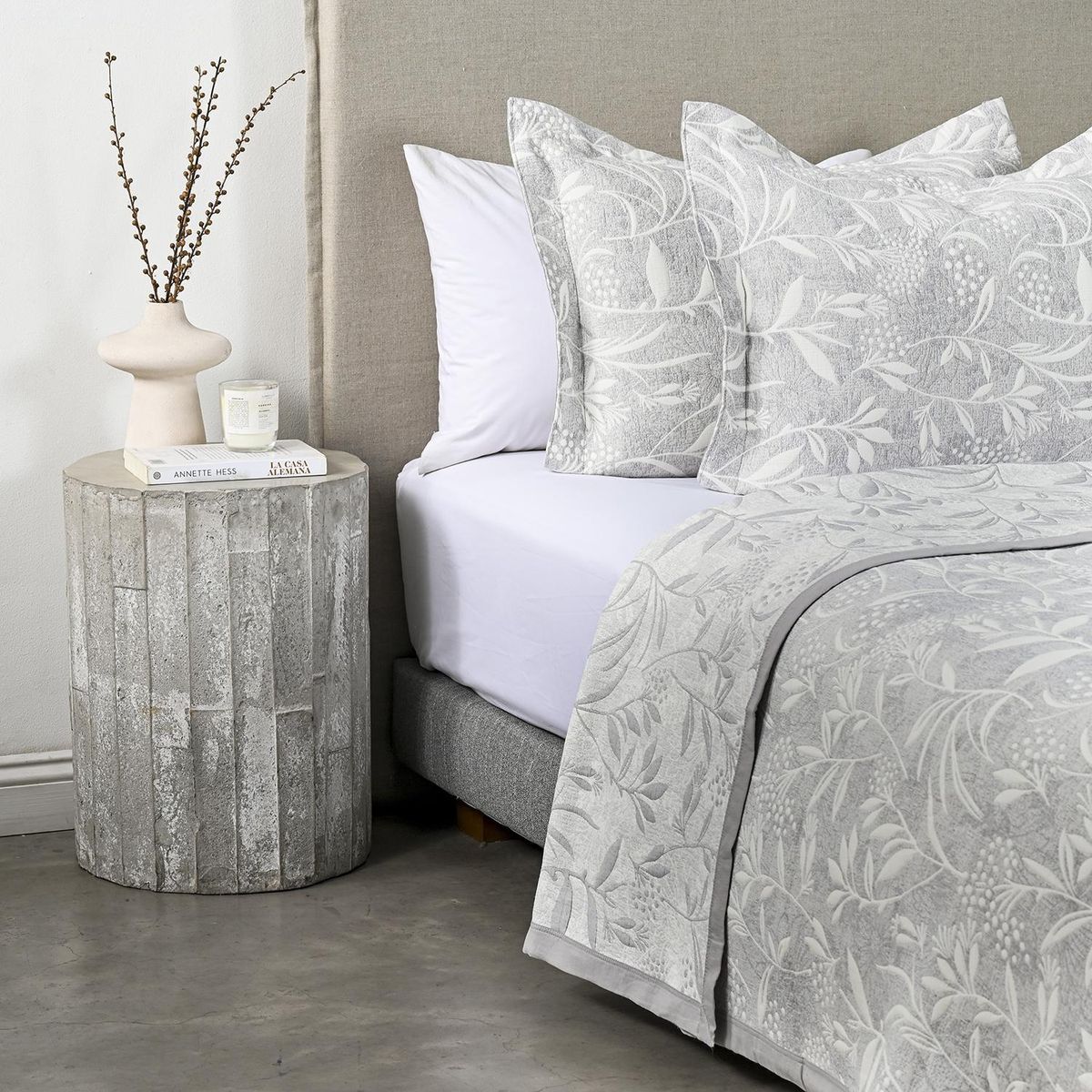 CANNON - Quilt Super King Aitana Gris Cannon