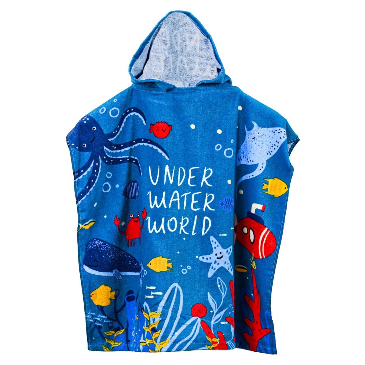 CANNON - Toalla Capucha Velour Boy 60X120 Cm Cannon