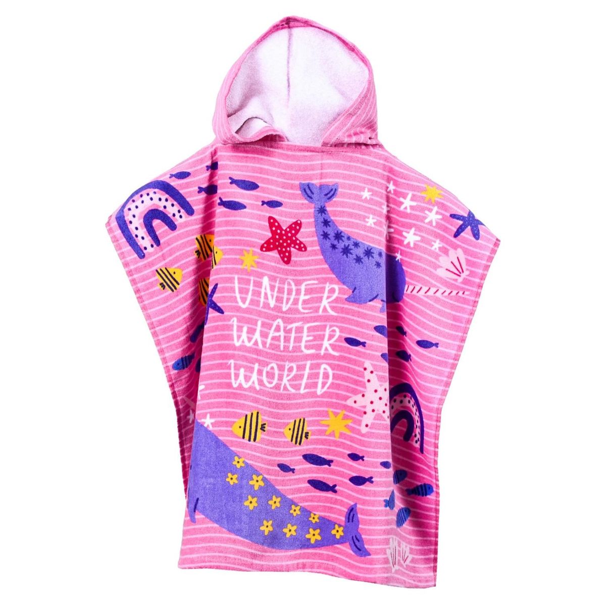 CANNON - Toalla Capucha Velour Girl 60X120 Cm Cannon