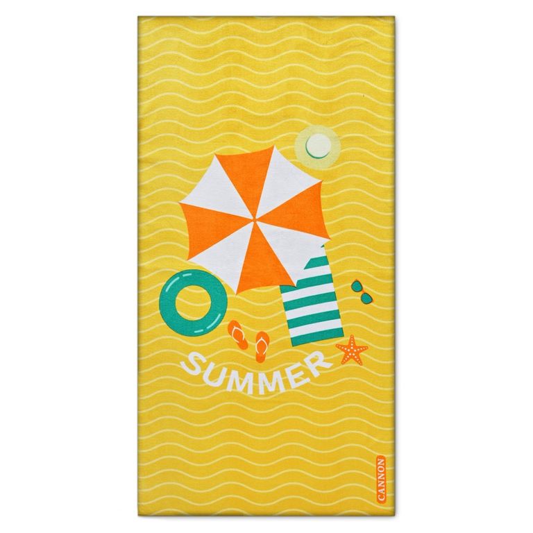 Toalla De Playa 320 Gr Velour Alithia 75X150 Cm