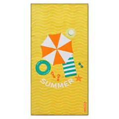 CANNON - Toalla De Playa 320 Gr Velour Alithia 75X150 Cm