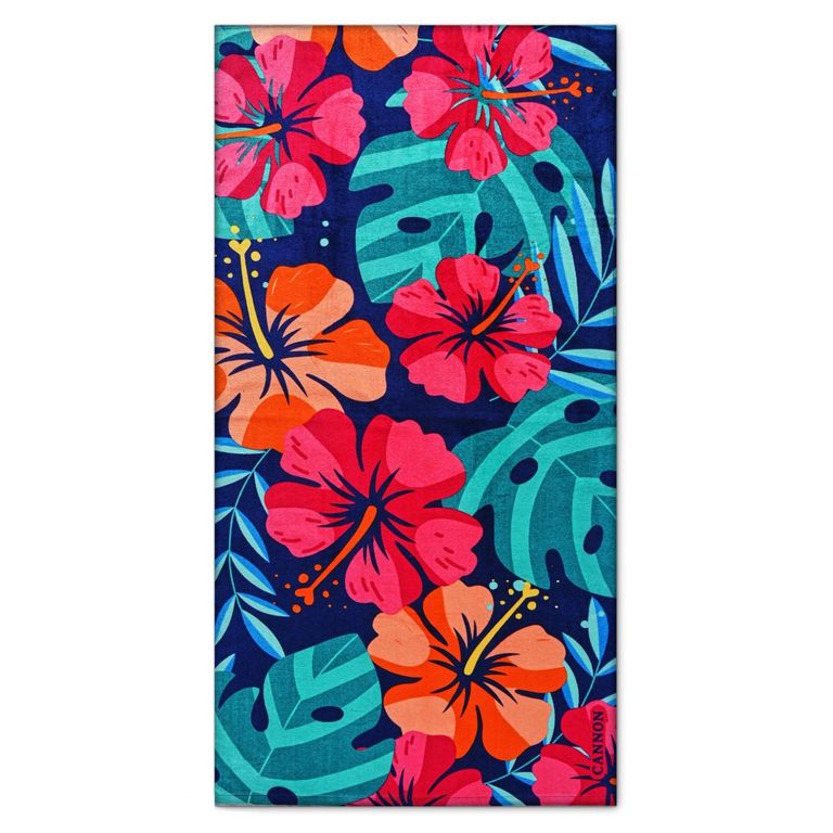 Toalla De Playa 320 Gr Velour Nebulea 75X150 Cm