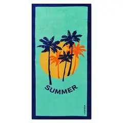 CANNON - Toalla De Playa 320 Gr Velour Savora 75X150 Cm