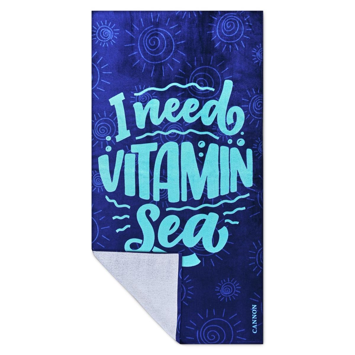 CANNON - Toalla De Playa 320 Gr Velour Weave 75X150 Cm Cannon