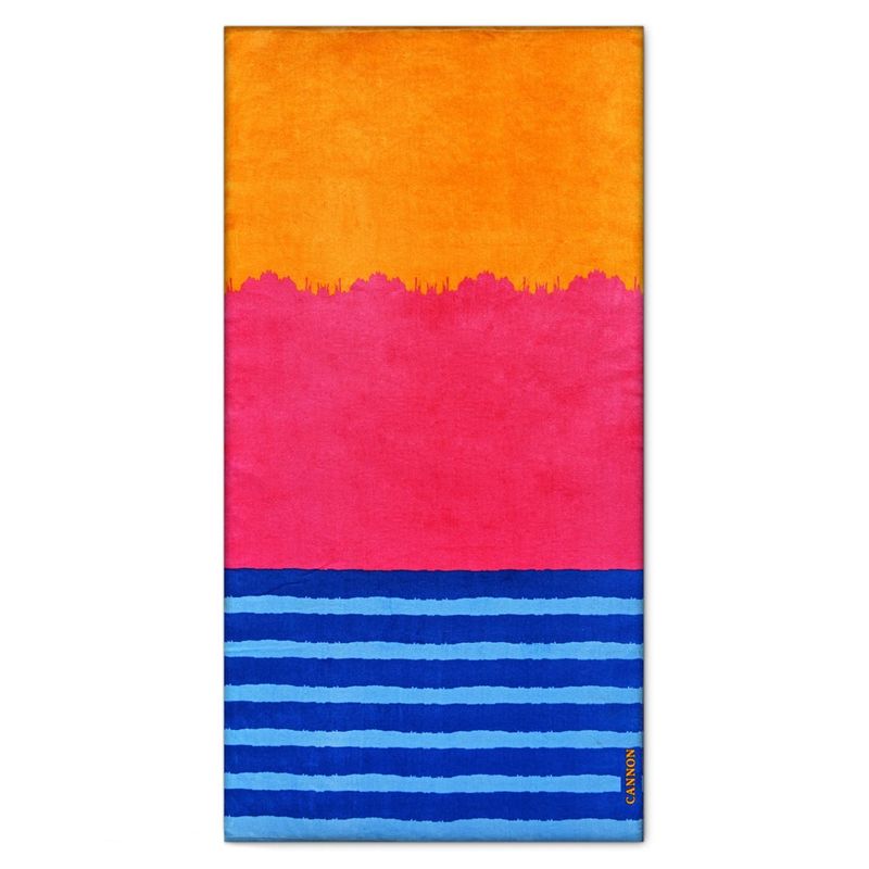 CANNON - Toalla De Playa 360 Gr Velour Malaki 100X180 Cm Cannon