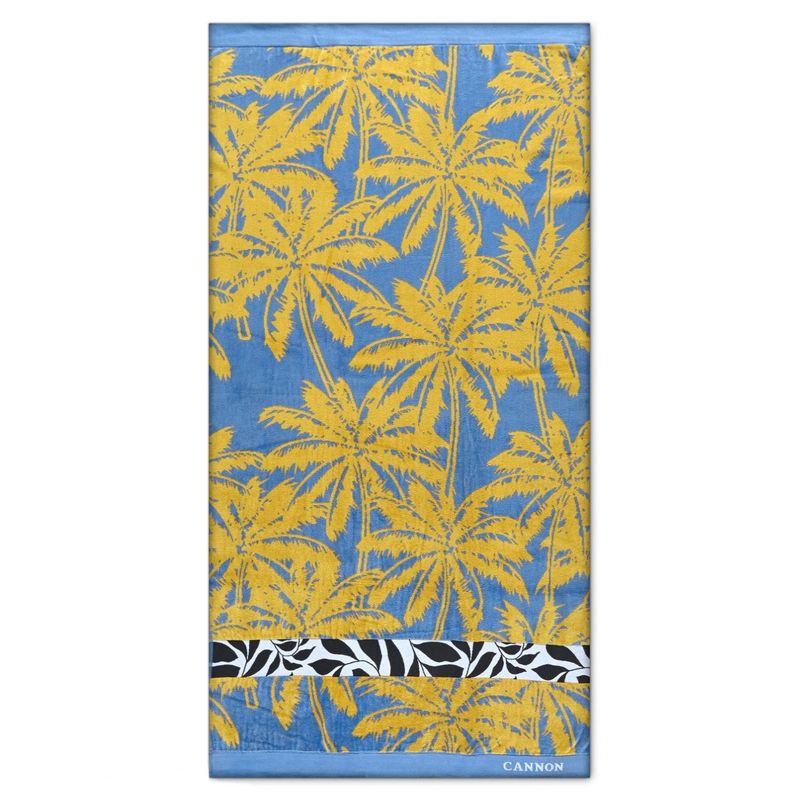 CANNON - Toalla De Playa 420 Gr Palmera 80X160 Cm Cannon