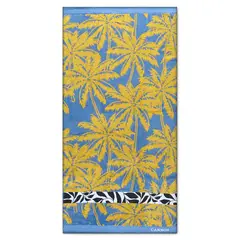 CANNON - Toalla De Playa 420 Gr Palmera 80X160 Cm