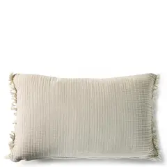 CANNON - Cojín Gauze Beige 40X60 Cm