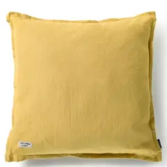 CANNON - Cojín Lino Mostaza 60X60 Cm