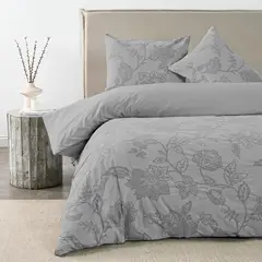 ROYAL SUPREME - Funda Plumón Super King Lauren Gris Cannon