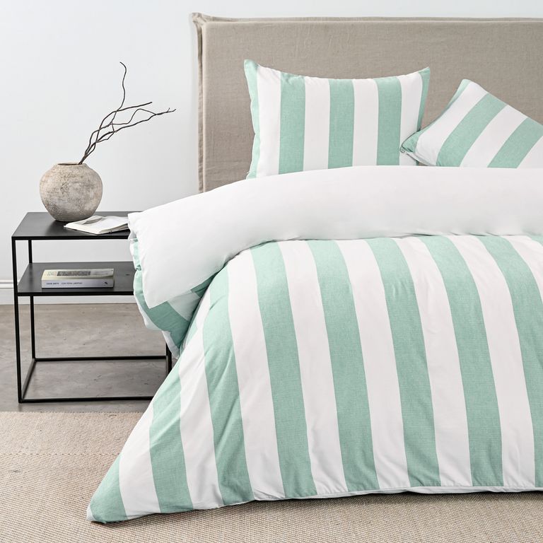 Funda Plumón Super King Stripe Sage Cannon