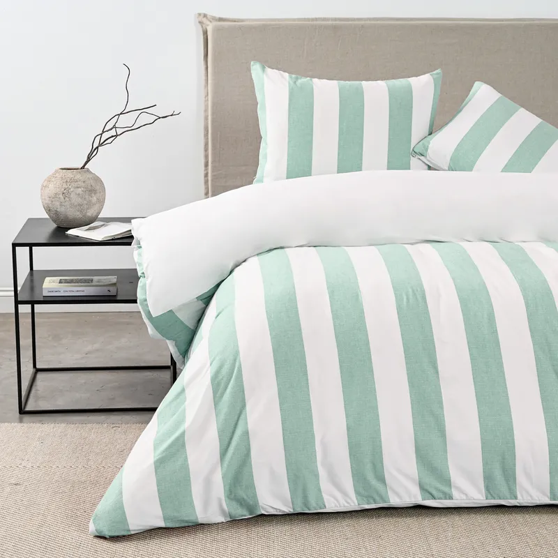  - Funda Plumón Super King Stripe Sage Cannon