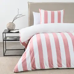 ELEMENTS & CO - Funda Plumón 1.5 Plazas Stripe Terra Cannon