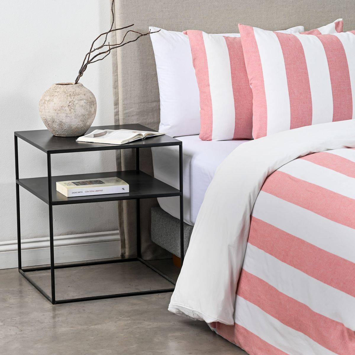ELEMENTS & CO - Funda Plumón Super King Stripe Terra Cannon