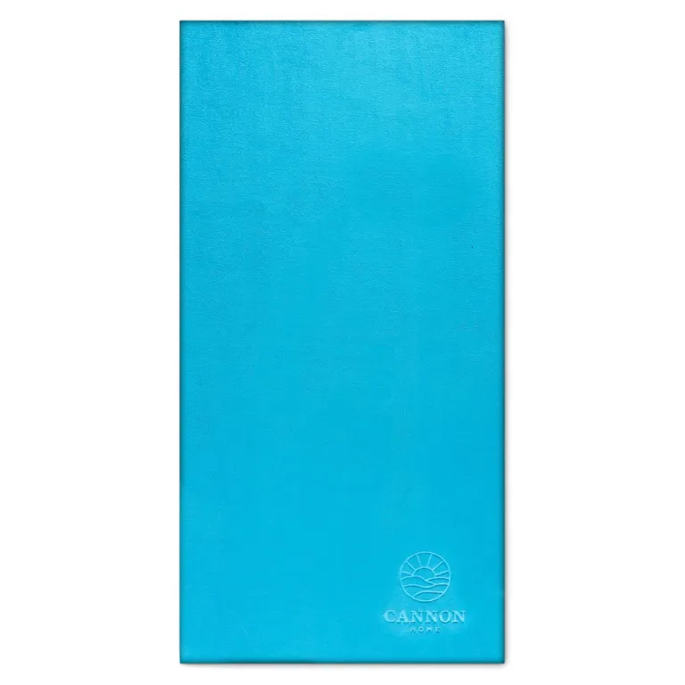 Toalla Playa Bolso 380Gr Fluor Azulino 80X160Cm