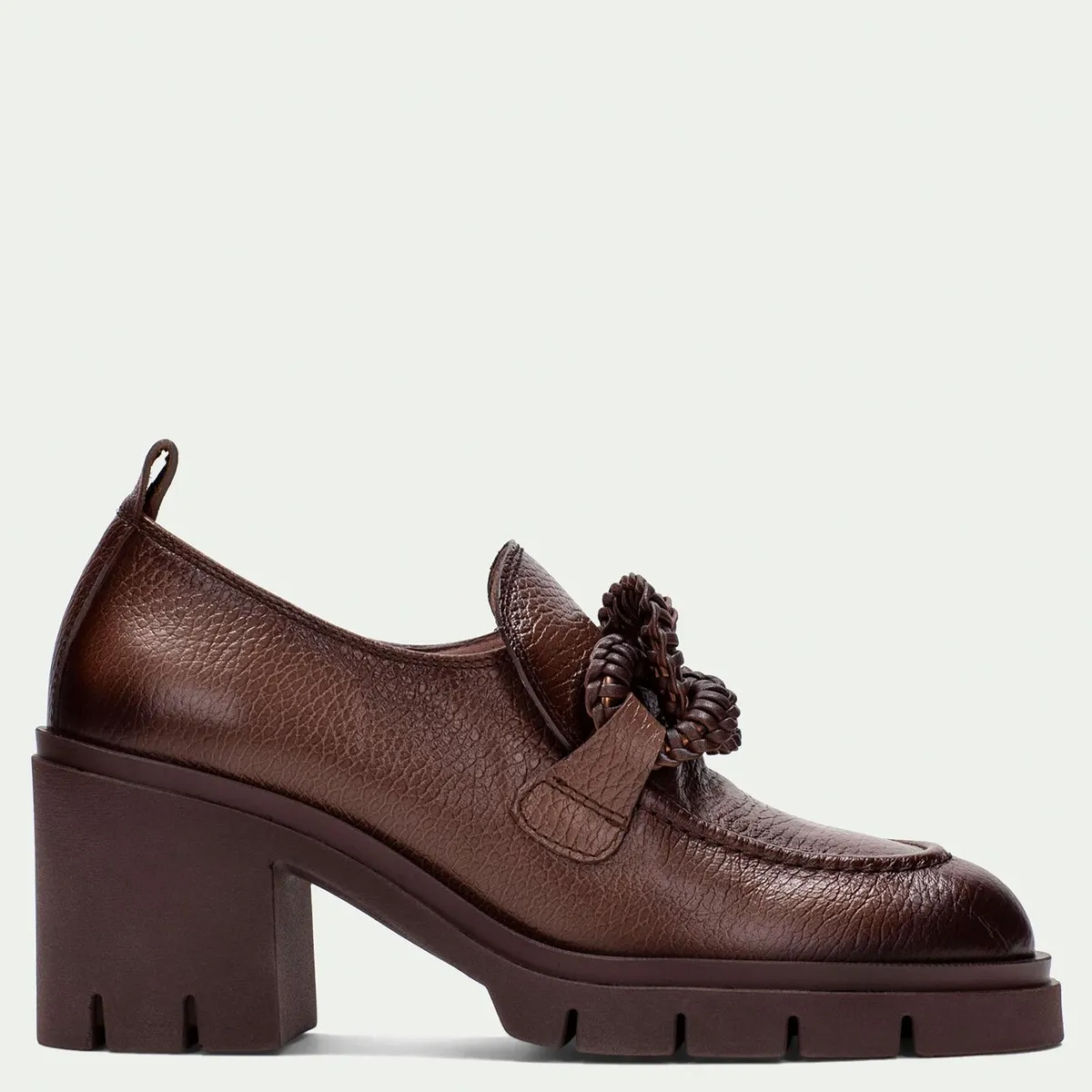 HISPANITAS - Zapato Casual Mujer Cuero Café Hispanitas