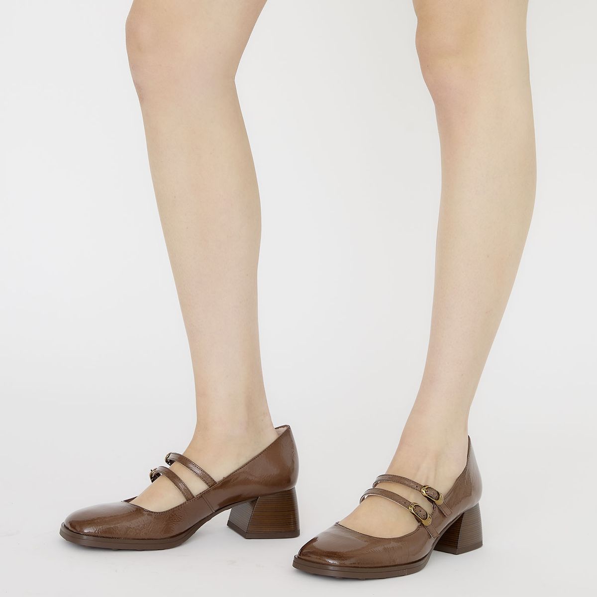 HISPANITAS - Zapato Casual Mujer Cuero Café Hispanitas