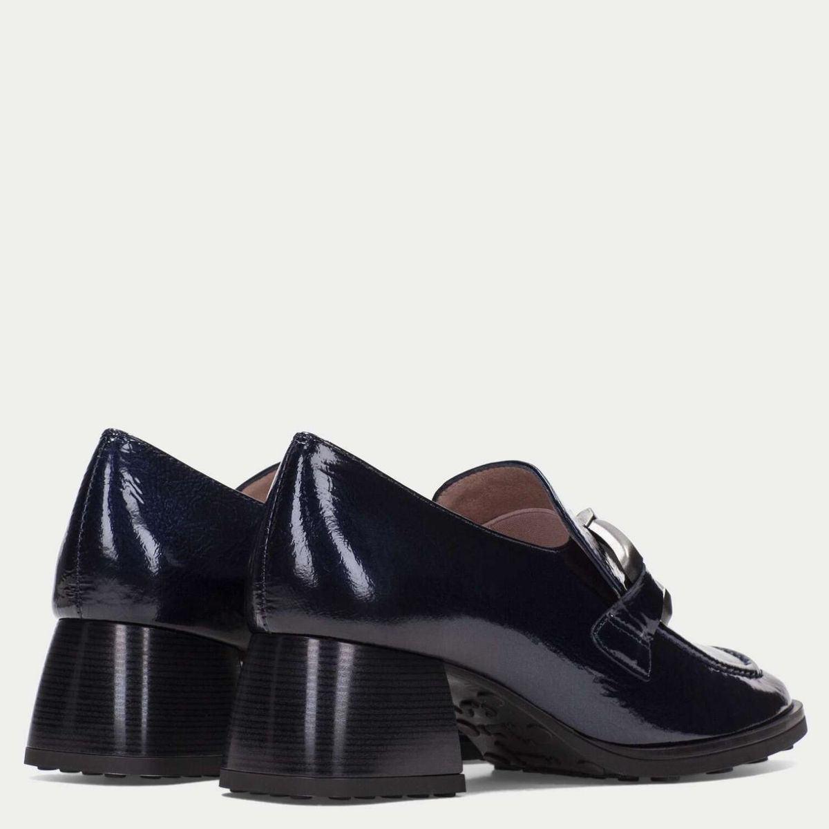 HISPANITAS - Zapato Casual Mujer Cuero Azul Hispanitas