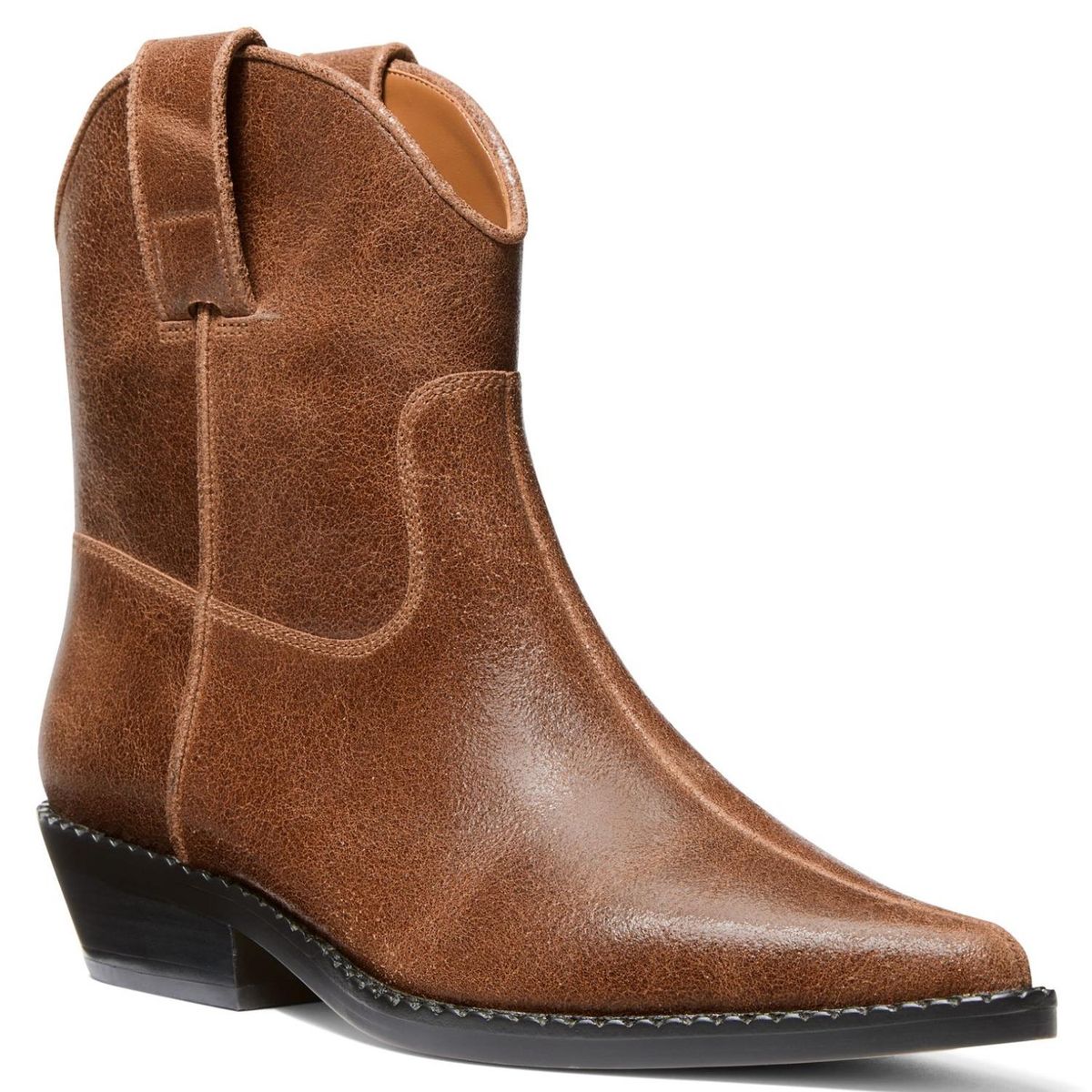 MICHAEL KORS - Botín Mujer Cuero Café Michael Kors