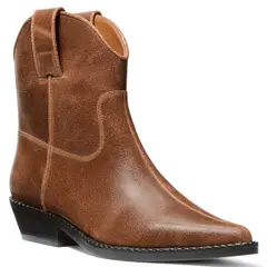 MICHAEL KORS - Botín Mujer Cuero Café